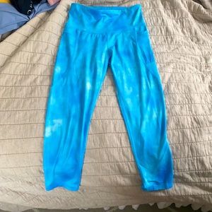 Champion leggings-size small, light blue